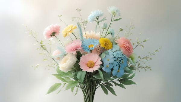 Custom Digital Wildflower Bouquet Visualizer